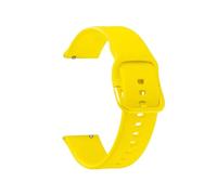 YSABVCP Cinturino in silicone da 18/20/22 mm adatto for Garmin Forerunner 255 255S 265 55, adatto for Garmin Venu 3 3S/2 Plus/2S/SQ 2/Vivoactive 5 3 4 4S.(Yellow,18mm)