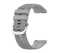 YSABVCP Cinturino in silicone da 22 mm, 20 mm e 18 mm adatto for Garmin Forerunner 255, 255S, Music 245, 55, Venu 2 Plus, 2S, Vivoactive 4, 3 e 4S.(Lightgrey,20mm)