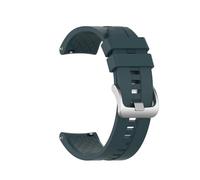 YSABVCP Cinturino sportivo in silicone da 22 mm adatto for Garmin Venu 3 2 Smart Watch, compatibile con Garmin Forerunner 255 265(Dark green)