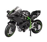 YSAEDATY 1:12 Kawasaki Ninja H2R Lega Pressofusione Modello Di Moto Giocattolo Collezione Di Auto Moto Fuoristrada Acusto-ottica