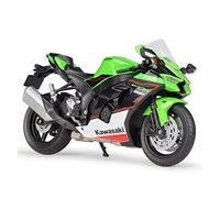 YSAEDATY 1/12 Kawasaki Ninja ZX10R Modello Di Moto Giocattolo Serie Di Auto Automobile Ammortizzatore Motocicletta Fuoristrada