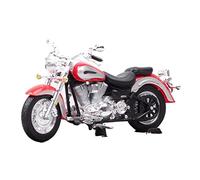 YSAEDATY 1/18 Mini Die Casting YAMAHA 2001 Road Star Silverado Touring Cruiser Modello di moto for bambini