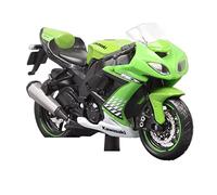 YSAEDATY 1:18 Modello di moto pressofuso e auto giocattolo da corsa Supermoto ZX-10R