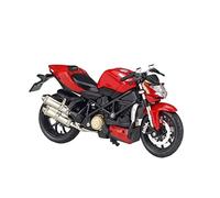 YSAEDATY 1: 1816 Du Kadi 1098S Bianco Modello Di Motocicletta In Lega Di Simulazione Autorizzato Dalla Fabbrica Originale