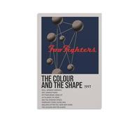 YSAIHGYT Foo Fighters The Colour And The Shape Stampa Immagine Artistica Poster Moderno per Camera da Letto Familiare Decorazione per Soggiorno Estetica in Tela Parete per Dormitorio Giovanile Senza