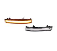 YSASFZX Indicatori di Direzione Per VW Per Jetta Per Mk6 SE 2011-2018 Per GOL Geracao 6 7 8 LED Direzione Luce Specchio Laterale Lampeggiante Lampada Ripetitore Indicatore Laterale(BIANCO)