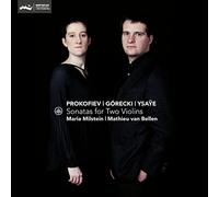 Sergei Prokofiev Prokofiev/Górecki/Ysaÿe: Sonatas for Two Violins (CD) Album