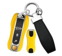 Ysbxitu 2 custodie per chiavi auto per Porsche 911, adatte per Porsche Cayenne Panamera 911 971 9YA Macan Boxster Carrera Taycan 971 911 in plastica