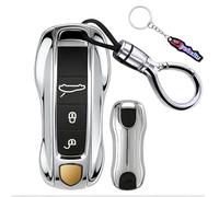 Ysbxitu 2 custodie per chiavi auto per Porsche 911, adatte per Porsche Cayenne Panamera 911 971 9YA Macan Boxster Carrera Taycan 971 911 in plastica