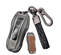 Ysbxitu Cassetta portachiavi Keyless Go protezione compatibile con Porsche Cayenne Panamera 911 971 9YA Macan Boxster Carrera Taycan 911 971 Custodia del telecomando Cover Custodia Chiave Idea Regalo