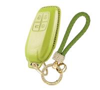 Ysbxitu Custodia per chiave auto, compatibile con Ferrari, portachiavi Smartkey a 7 tasti, colore verde