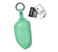 Ysbxitu Custodia per chiave auto, compatibile con VW Golf 8 MK8 ID.3 ID.4 ID.5 per Skoda Octavia A8 Enyaq per Seat Leon 3 tasti (solo Keyless Go), portachiavi blu