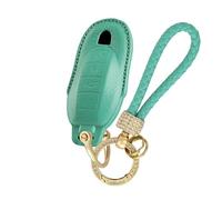 Ysbxitu Custodia portachiavi in ecopelle compatibile con Porsche Cayenne Panamera 911 971 9YA Macan Boxster Taycan Carrera Elegante & Pratica Car Key Cover Case