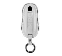 Ysbxitu Keyless Go Portachiavi da Uomo Adatto per Porsche Cayenne Panamera 911 971 9YA Macan Boxster Carrera Taycan - Custodia per chiavi elegante e compatta per accessori auto interni