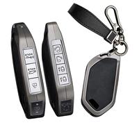 Ysbxitu Portachiavi con 5/6/7/8/9 pulsanti, adatto per Kia Telluride EV9 Picanto GT Line Sorento MQ4 Sportage Carens Carnival KX3 Seltos KX5 All New K5 Custodia per chiave K5, colore nero