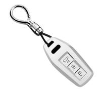 Ysbxitu Portachiavi in TPU da uomo adatto per Audi A5 Avant S5 A6 S6 Q5 SQ5 Q6 SQ6 Sportback e-tron SUV E-Hybrid 2025-Up, custodia elegante e pratica per auto, bicicletta e viaggio, A bianco., A Weiß