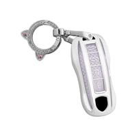 Ysbxitu Portachiavi in TPU per uomo e donna, adatto per Porsche Cayenne Panamera 911 971 9YA Macan Boxster Carrera Taycan 911 971 Custodia del telecomando cover portachiavi