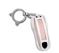 Ysbxitu Portachiavi in TPU per uomo e donna, adatto per Porsche Cayenne Panamera 911 971 9YA Macan Boxster Carrera Taycan 911 971 Custodia del telecomando Cover Chiave