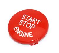 Ysbxitu Pulsante di arresto automatico adatto per Bmw Start Stop Bmw Start Stop Copertura del motore adatto per BMW Serie 1 E87 3 E90 E91 E92 E93 5 E60 X1 E84 X3 E83 X5 E70 X6 E71 Z4 E89, rosso