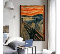 YSCOLOR Diamond Painting Kit Pittura Diamante 5D Fai Da Te Edvard Munch The Scream Full Round Drill Diamond Art 30x40cm