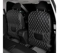 YSDCIKM 2 Pezzi Protezione Schienale Auto per Audi A6 Avant C8 4K 2018-2024, Protezione per Il Tappetino del Sedile Dell'auto, Protezione Sedile Bambini