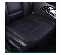 YSDEACE auto coprisedili anteriore Per Maggior Parte SUV Berline Porte Cuscino Supporto Sedile Auto Protezione Protettiva Singolo Senza Schienale Pelle PU(1pcs front black)
