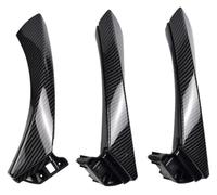 YSDEACE maniglia interna porta Per BM&W Per Serie 3 Per E90 Per E91 Per 316 Per 318 Per 328i RHD LHD Kit Maniglia Trazione Portiera Passeggero Interna Auto(Lhd-carbon Fiber)