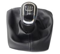 YSDEACE Pomello Leva Cambio Per Skoda Per Rapid 2012-2016 Manuale Per Auto 5 6 Velocità Pomello Cambio Leva Testa Impugnatura Cuffia(5 Speed Set)