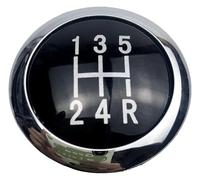 YSDEACE Pomello Leva Cambio Per VAUXHALL Per OPEL Per ASTRA III H Per CORSA D Pomello Cambio Auto Leva Emblema Distintivo Cappuccio Copertura Superiore(B)