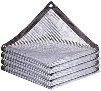 YSDS-JZ Rete Ombreggiante con Occhielli Telo Ombra A Traspirante per Il Giardino Terrazzo Cortile Festa Reticolato Tendalino Parasole Shade Sail Riparo del Copertura della Tenda Patio,2M*4M