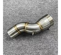 YSDSLS Acciaio Inossidabile smontabile Tubo di Collegamento Centrale di Scarico per Moto Slip-on per B&MW R1200GS per Adventure R1200GSA 2013-2019 R1200 R 1200 GS ADV