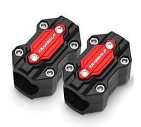 YSDSLS Installazione Facile TRANSALP700 TRANSALP 600 650 Transalp 700 XLV Moto Paraurti Trim Blocco Motore Crashproof Accessori 2021 di Alta qualità(Two Red)