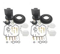 YSDSLS Kit di Riparazione del Carburatore per TDM 850 XTZ750 Super Tenere 89-97 XTZ 750 Valvola di Interruzione dell'Aria A Galleggiante A Membrana A Vuoto A Stantuffo Valvola Galleggiante(Style3)