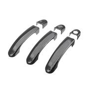 YSDSLS Set Di Coprimaniglia Porta Esterna Accessori Auto Per VW T6 Per Transporter 2015-2025(Carbon fiber)