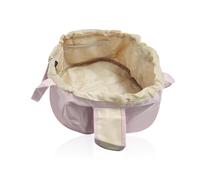 YSDYY 1 borsa cosmetica con coulisse, borsa cosmetica a barile, borsa cosmetica da viaggio, borsa cosmetica portatile con coulisse, adatta per viaggi all'aperto in, Viola, moderno