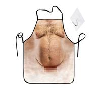 YSDYY 1 grembiule con 1 gancio, grembiule da uomo divertente e creativo, innovativo grembiule da cucina, adatto per cucinare, barbecue, ecc.