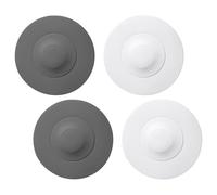 YSDYY 4 Pezzi Lavello in Silicone, Copertura del Lavabo, Arresto Anti-Bloccante E Anti-Odor, Facile da Pulire, Adatto alla Pulizia della Cucina E del Bagno.