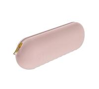 YSDYY Borsa Cosmetica in Silicone Rosa - Comoda Borsa da Viaggio per Pennelli da Trucco - Custodia Adatta per Viaggi e Lavoro