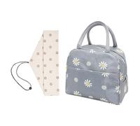 YSDYY Daisy da 1 -Parte -Isolazione Sacca E Triangolo da 1 Parte di Sacchetti per Mangiare, Borsa Bento Portatile, Sacca da Tavolo Portatile E Sacchetto A Stick.