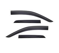 YSFDSG Deflettori Aria per Auto Deflettore Antivento Antipioggia Finestrino per Ford per Everest T9 2023 2024 Nero Opaco Protezione dalle Intemperie Visiera Portiera Auto Deflettore