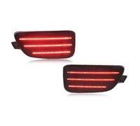 YSFDSG Indicatori Direzione Laterali 2 Pezzi Luci Diurne Posteriori, Di Stop, Frecce, Riflettore LED Rosso Per Kia Per Soul 2012-2013(Smoked)