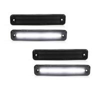 YSFDSG Indicatori Direzione Laterali Luci Di Segnalazione Laterali Anteriori Posteriori A LED Ambra Rosse Auto Per Hummer H2 2003 2004 2005 2006 2007 2008 2009(Style 6)