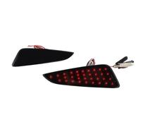 YSFDSG Indicatori Direzione Laterali Riflettore Paraurti Posteriore LED Indicatori Direzione Ricambi Auto Fendinebbia Luci Stop Accessori Per Toyota Per C-HR 2016 2017 2018(Nero)