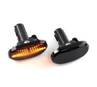 YSFDSGD 2 Pezzi Indicatori Direzione Laterali A LED, Ripetitori Luminosi Per Mazda Per Spiano HF21S 2005 2006 2007 2008 Indicatori Direzione Laterali