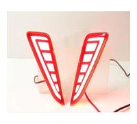 YSFDSGD Luce di retromarcia Per Toyota Per C-HR Per CHR 2016-2018 2PCS Fari fendinebbia posteriori a LED e luci di stop sul paraurti posteriore Gruppo fanale posteriore(Type C)