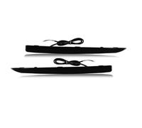 YSFDSGD Paraurti Posteriore Auto Riflettore Luci Stop LED Fendinebbia Indicatori Direzione Sequenziali 12V Per Lincoln Per MKZ 2013-2020 Indicatori Direzione Laterali(Smoked)