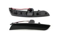 YSFIFHSKFH Indicatore di Direzione Per La 6a Gen Per Chevy Per Camaro 2016-up Lente Affumicata Anteriore Ambra Posteriore LED Rosso Auto Indicatore Laterale Kit Luci di Posizione(Rosso)