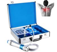 YSFW Dispositivo di Terapia con Onda D'urto Focalizzato, Macchina per Terapia con Onde D'urto con 7 Teste, Regolazione Energetica 50-105 MJ, Fisioterapia Profonda, per Alleviare Il Dolore