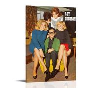 YSHCHEN Roy Orbison - Poster decorativo da parete con cantanti popolari e stelle, 40 x 60 cm, con cornice