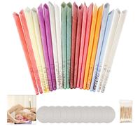 Ysimple 20 Pezzi 8 Diverse Fragranze Coni per Orecchie 25cm Cono Orecchie Cerume